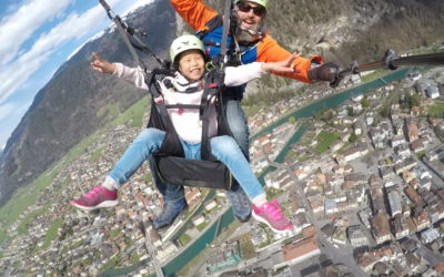 PARAGLIDING WITH KIDS IN INTERLAKEN, BIG SMILES GUARANTEED!