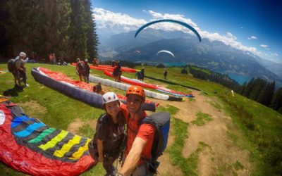 EAT, SLEEP, PARAGLIDE, REPEAT in amazing INTERLAKEN
