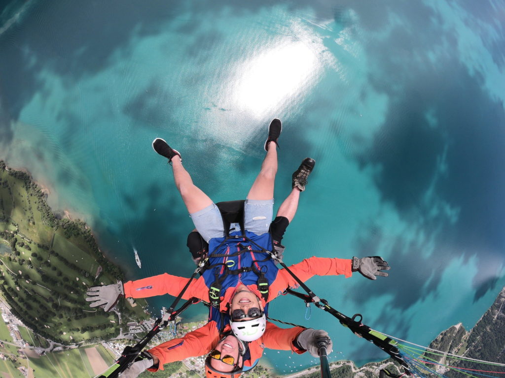 Soar into the Sun A stunning Interlaken paragliding perspective (2)